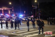 义乌约200名海军陆战队士兵进驻洛杉矶 开始执行警戒守卫任务